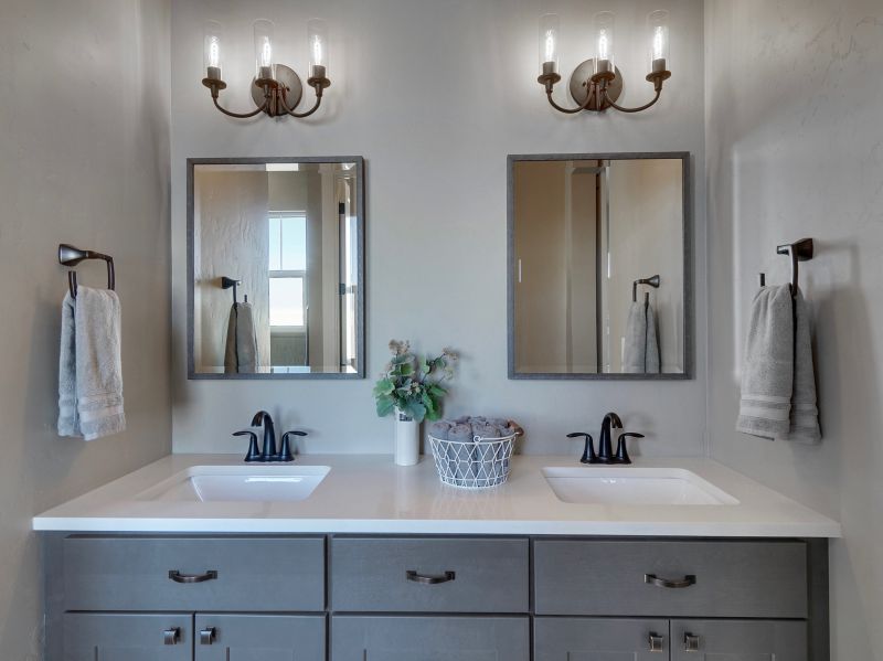 Dual Vanity Areas